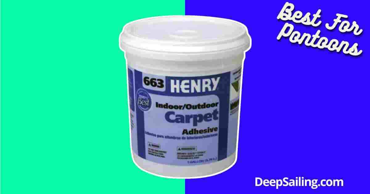 Top Pontoon Carpet Adhesive