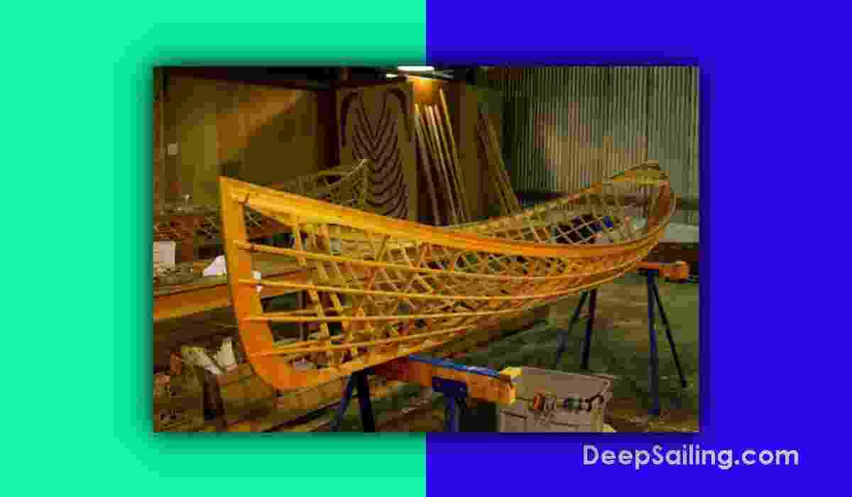 Building a wooden boat frame