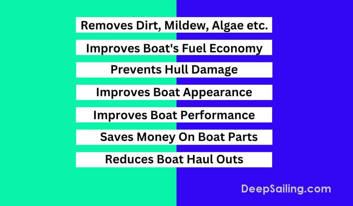 Boat Hull Cleaning Benefits