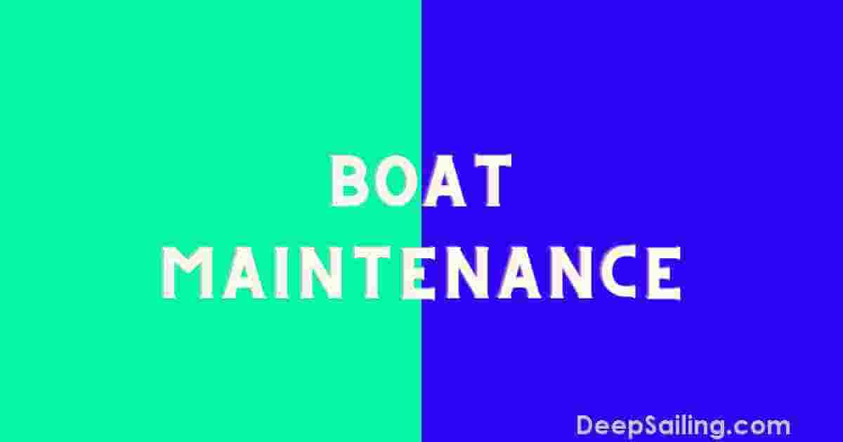 Boat Maintenance