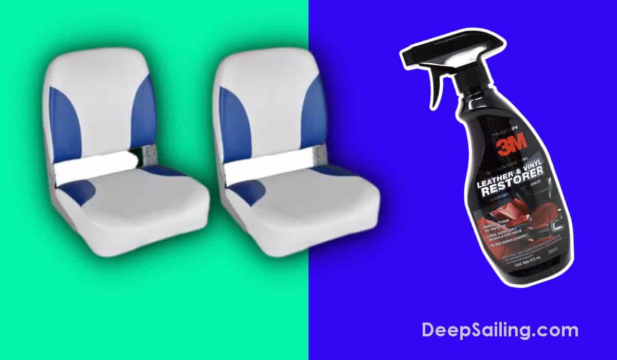 Restore boat seats to increase value of boat