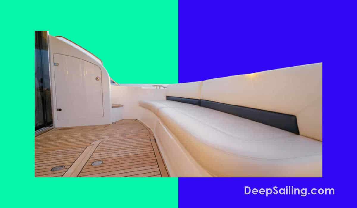 Restored Faded Vinyl Boat Seats