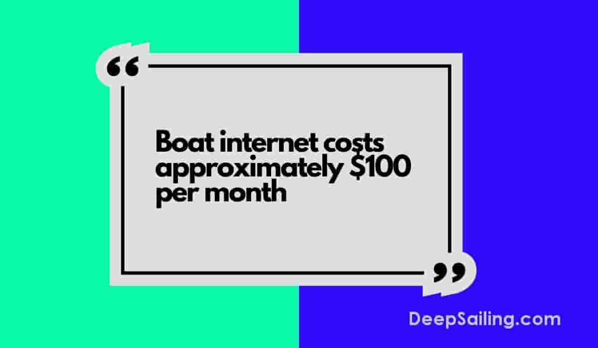 Sailboat Internet Cost