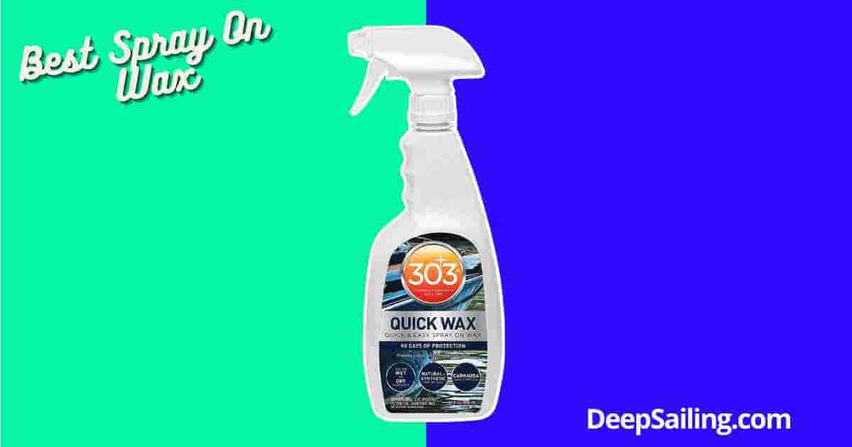 Top Spray On Wax: 303 Marine Quick Wax