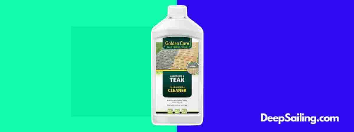 great boat teak dirt remover: Golden Care Hardwood & Teak Cleaner