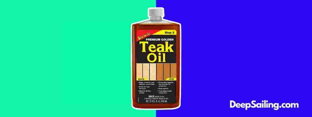 Great boat teak protective sealant: Star Brite Premium Golden Teak Oil